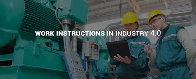 Work instructions in Industry 4.0