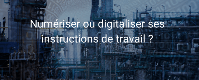 digitalisation et numérisation