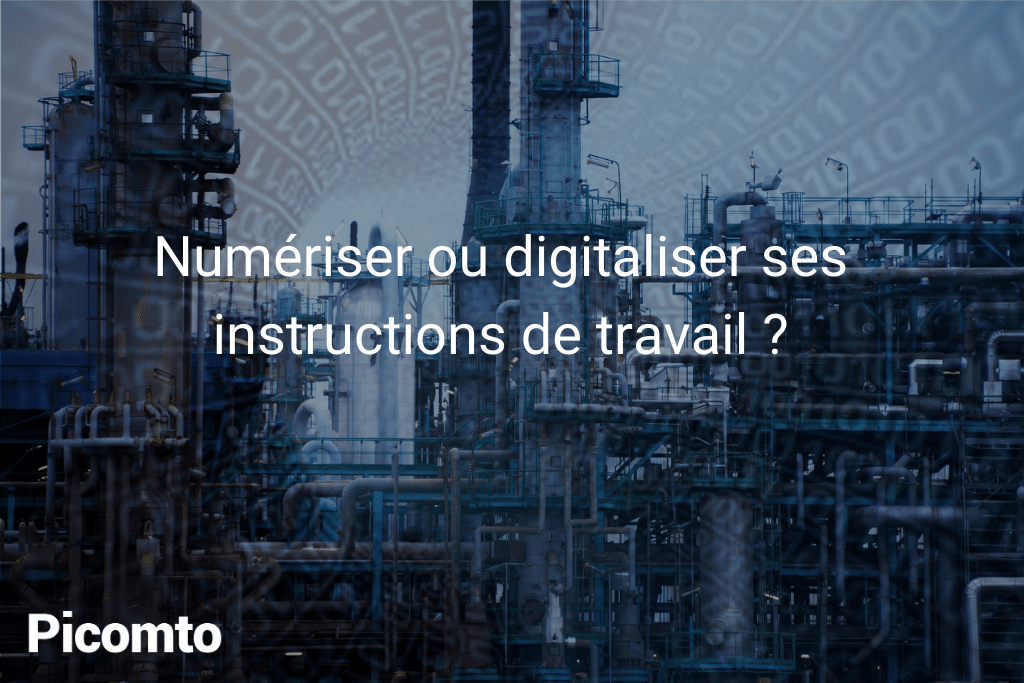 digitalisation et numérisation