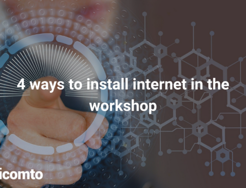 4 ways to install internet in the workshop