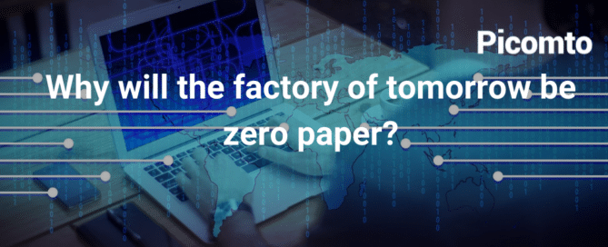 Why will the factory of tomorrow be zero paper