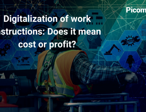 Digitalization of work instructions: Does it mean cost or profit?