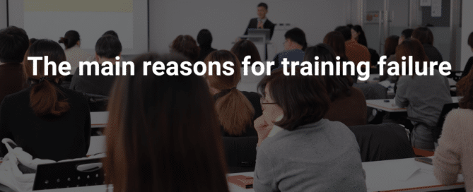 The main reasons for training failure