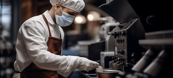 ligne de production industrielle agroalimentaire