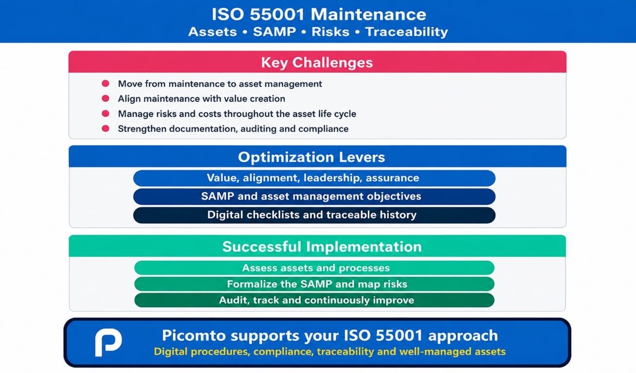 2024 maintenance 2024 maintenance: challenges, pillars, SAMP, risks, data, traceability, and deployment steps.